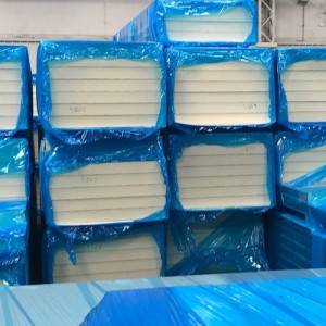 Sandwichplatten Wand | Sandwichpaneele PIR | Kern Stärke 50 mm | Sandwichpaneel Wand | 2. Wahl | nach Maß angefertigt