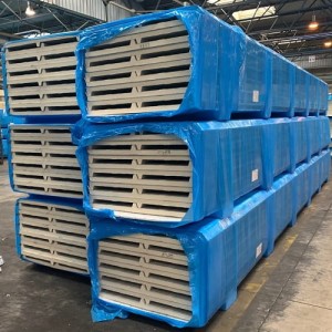 Sandwichplatten Dach Sandwichpaneele Kernstärke PIR 40mm Sandwichplatte Dach L= 7000mm 2.Wahl