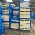Sandwichplatten Dach 80 Sandwichpaneele PIR Kernstärke. Je Sandwichplatte Dach 80mm stark.