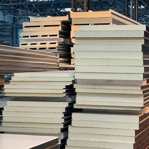 Sandwichplatten Sandwichpaneele PIR Kern Stärke Sandwichpaneele Sandwichplatte Sandwichpaneelen