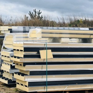 Sandwichplatte Wand | Sandwichpaneele Dach| Dachplatten | 2. Wahl mit PIR | Stärke 40-60 mm 