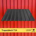 Trapezblech T14 0,5 mm – Dach- und Fassadenprofil aus Stahl, Thermplatten