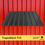 Trapezblech T14 – 0,5 mm Dach- und Wandprofil