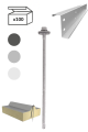 Schraube für Stahl selbstbohrende Schraube Stahlschraube 6 mm selbstbohrende Metallschraube Konstruktionsschraube für Stahl Schraube für Stahlprofile