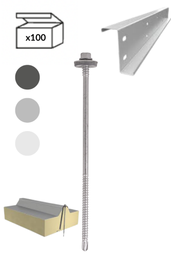 Schraube für Stahl selbstbohrende Schraube Stahlschraube 6 mm selbstbohrende Metallschraube Konstruktionsschraube für Stahl Schraube für Stahlprofile