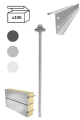 Schraube für Stahl selbstbohrende Schraube Stahlschraube 6 mm selbstbohrende Metallschraube Konstruktionsschraube für Stahl Schraube für Stahlprofile