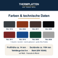 Trapezblech T14 – RAL-Farbpalette und technische Daten