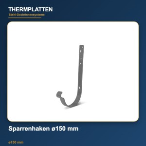 Sparrenhaken ø150 mm – Rinnenhalter