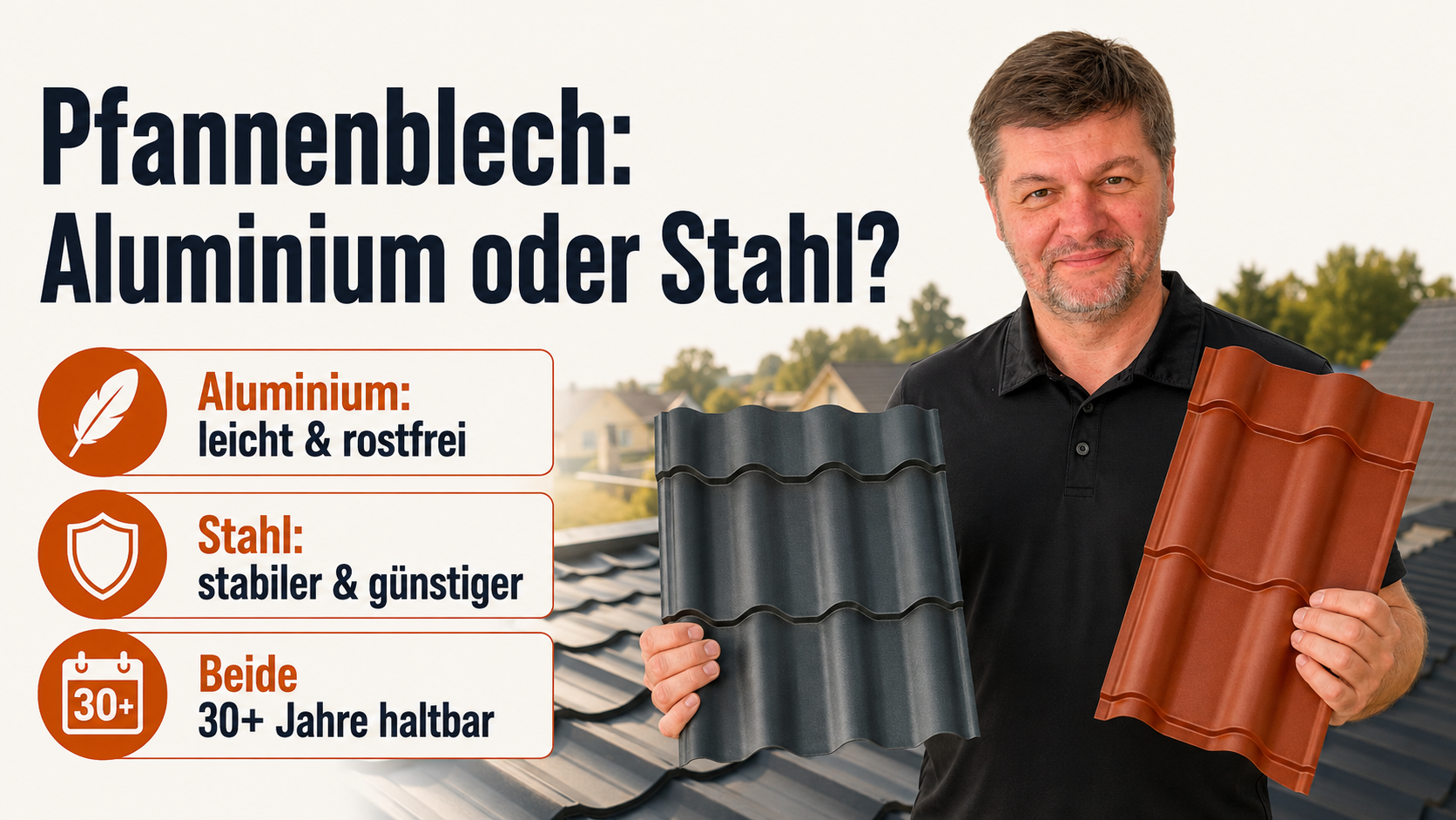 Pfannenblech aus Aluminium oder Stahl: was ist besser?