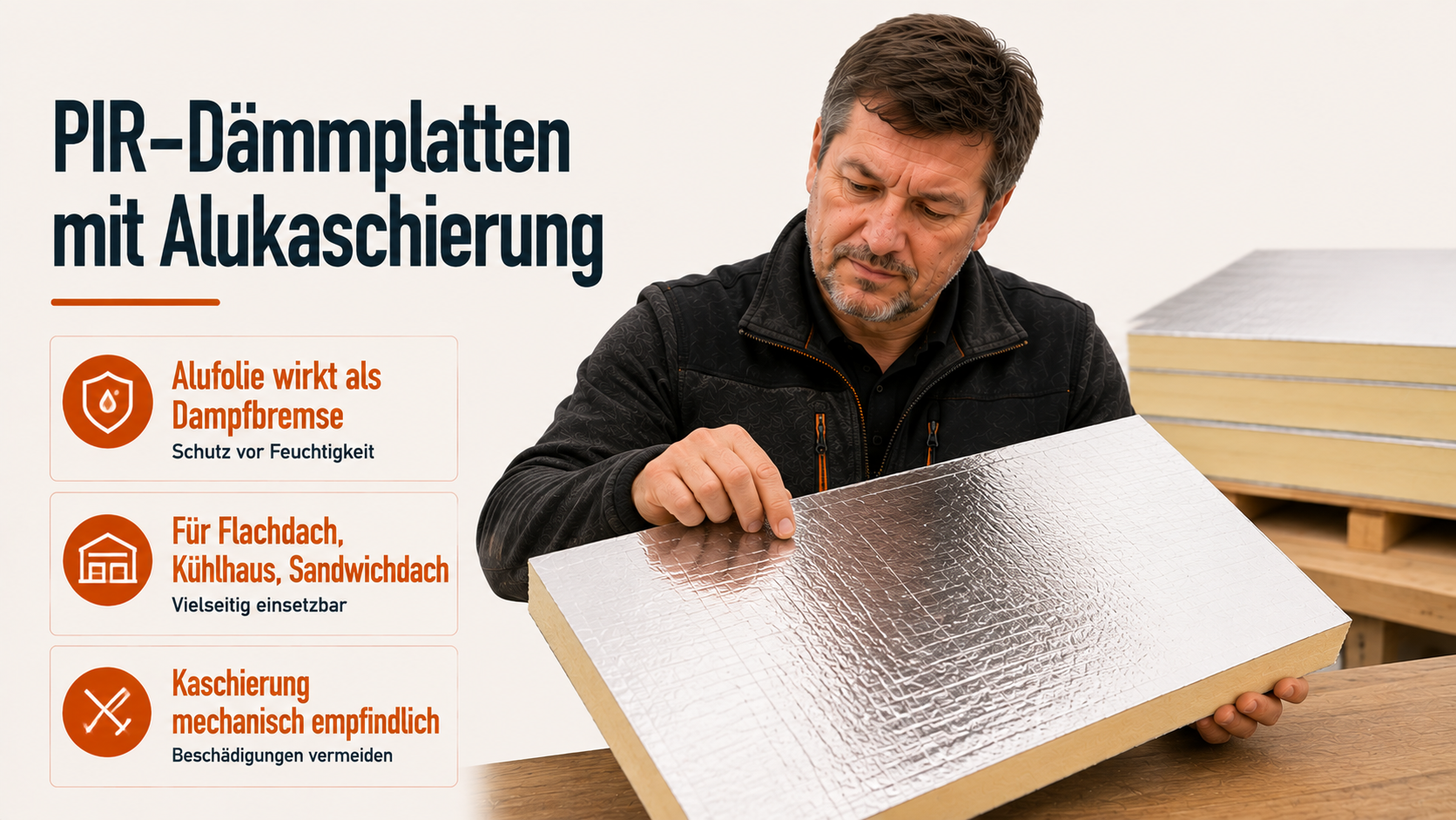 PIR-Dämmplatten mit Alukaschierung: Vorteile und Einsatz